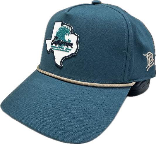 Signature Logo PVC Patch Teal Hat